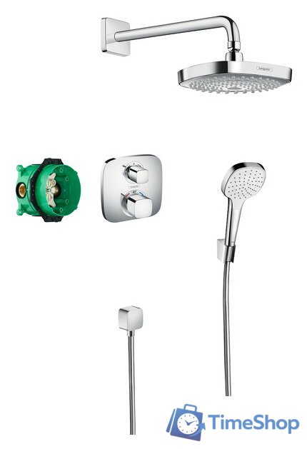 Душевая система  Hansgrohe Croma Select E 27294000 - Изображение №1 — Интернет-магазин Time-Shop