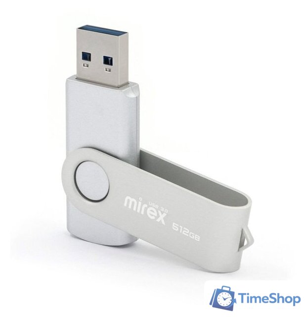 USB Flash Mirex Color Blade Swivel 3.0 512GB 13600-FM3SS512 - Изображение №5 — Интернет-магазин Time-Shop