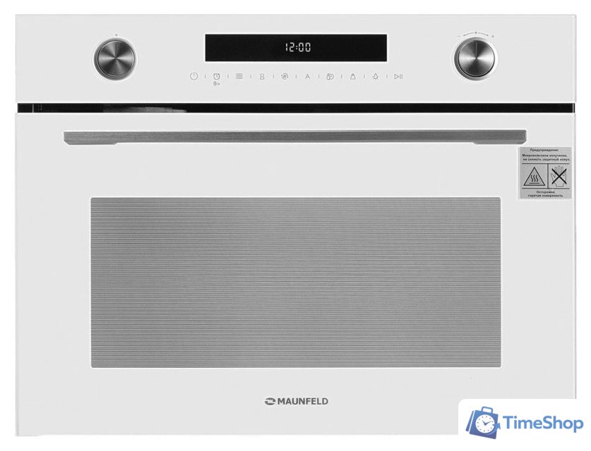 Электрический духовой шкаф MAUNFELD MCMO5015MFW - Изображение №1 — Интернет-магазин Time-Shop