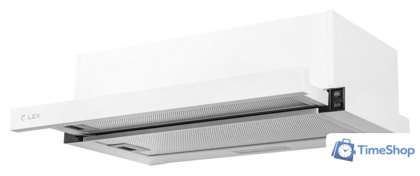 Кухонная вытяжка LEX Hide 600 White - Изображение №1 — Интернет-магазин Time-Shop
