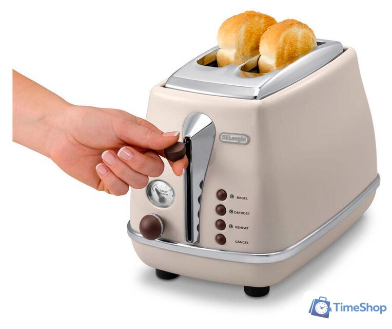 Тостер DeLonghi CTOV 2103.BG - Изображение №3 — Интернет-магазин Time-Shop