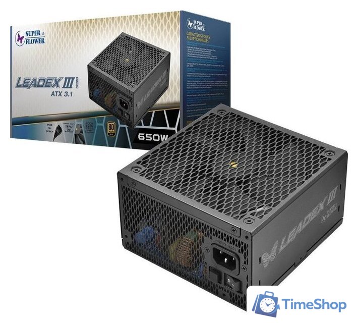 Блок питания Super Flower Leadex III Gold Up ATX 3.1 650W SF-650F14GE - Изображение №7 — Интернет-магазин Time-Shop