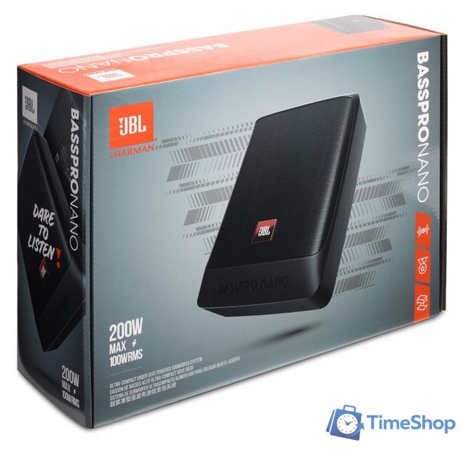 Корпусной активный сабвуфер JBL BassPro Nano - Изображение №9 — Интернет-магазин Time-Shop