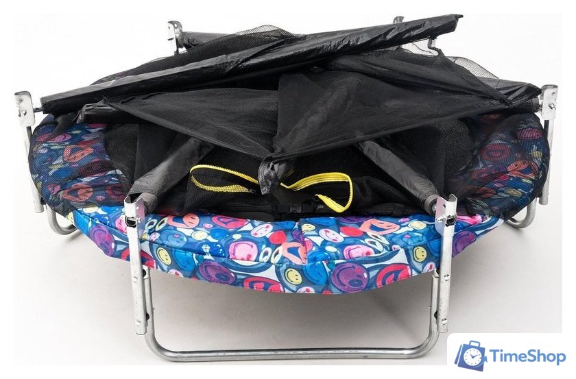 Батут Calviano Smile 140 см-4.5FT с внешней сеткой складной - Изображение №7 — Интернет-магазин Time-Shop