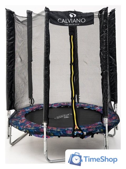 Батут Calviano Smile 140 см-4.5FT с внешней сеткой складной - Изображение №2 — Интернет-магазин Time-Shop