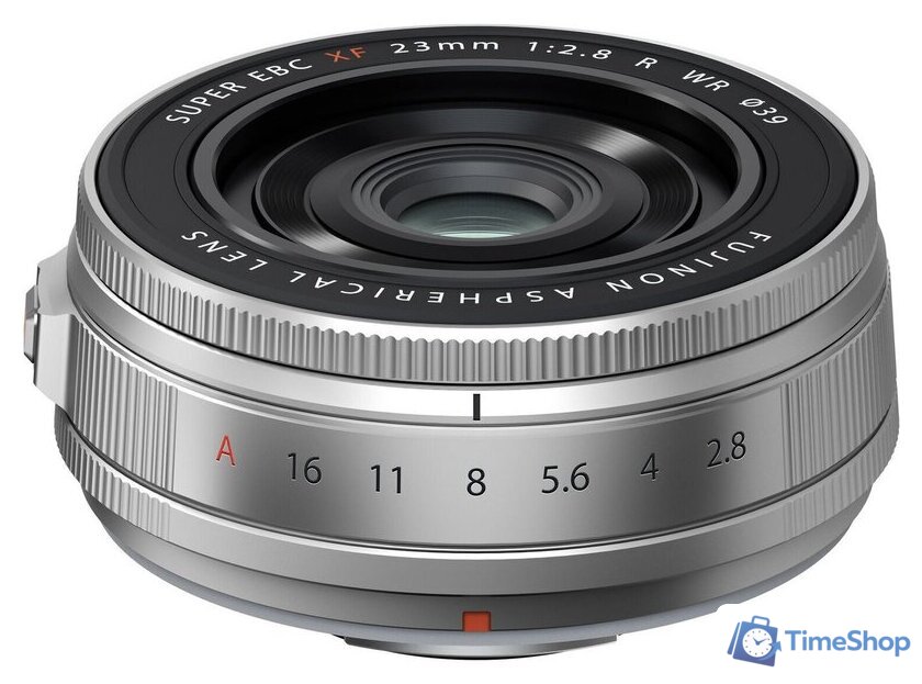 Объектив FUJINON XF23mm F2.8 R WR (серебристый) - Изображение №3 — Интернет-магазин Time-Shop