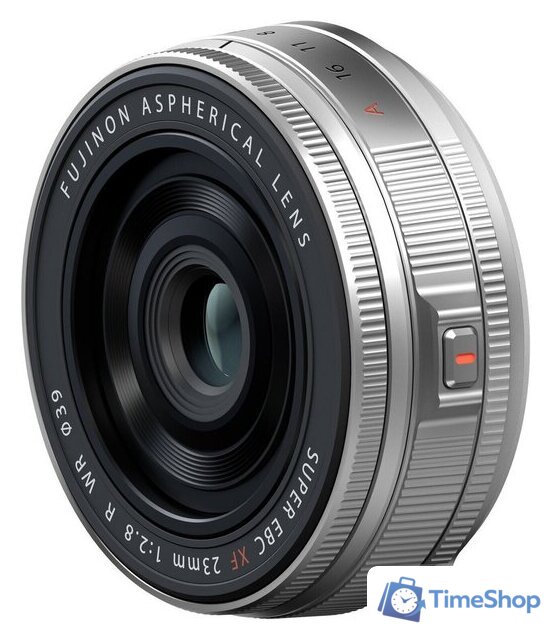 Объектив FUJINON XF23mm F2.8 R WR (серебристый) - Изображение №1 — Интернет-магазин Time-Shop