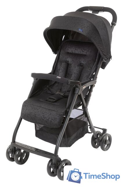 Коляска прогулочная «книга» Chicco Ohlala 3 (jet black) - Изображение №1 — Интернет-магазин Time-Shop