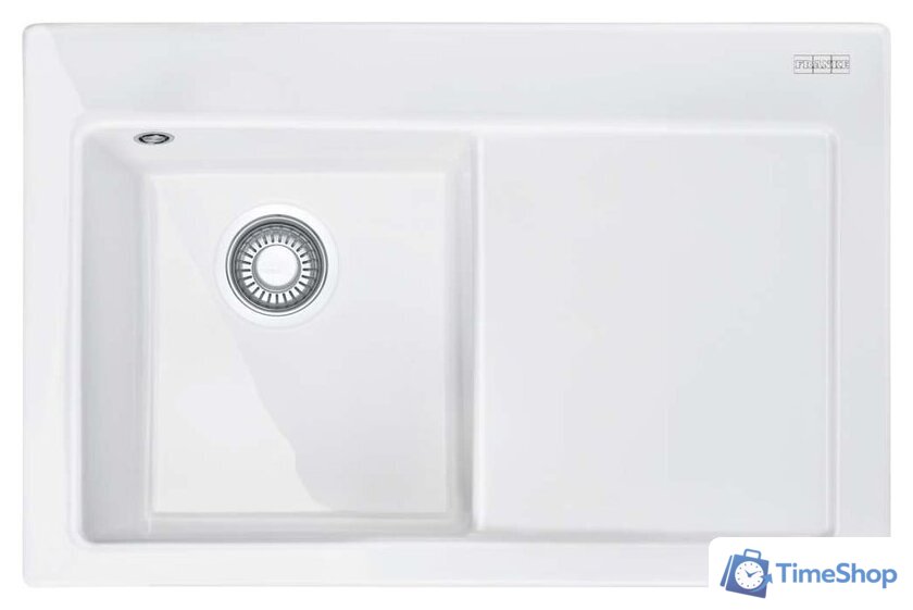 Кухонная мойка Franke Mythos MTK 611-78 124.0540.976 (белый) - Изображение №1 — Интернет-магазин Time-Shop