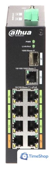 Неуправляемый коммутатор Dahua DH-LR2110-8ET-120 - Изображение №2 — Интернет-магазин Time-Shop