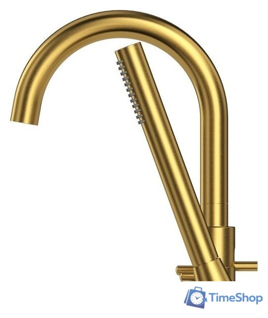 Смеситель Whitecross Y Y1232GLB (брашированное золото) - Изображение №2 — Интернет-магазин Time-Shop