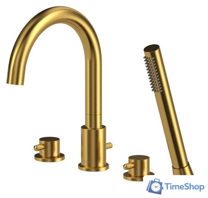Смеситель Whitecross Y Y1232GLB (брашированное золото) - Изображение №1 — Интернет-магазин Time-Shop