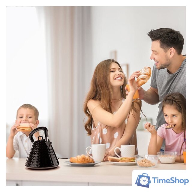 Электрический чайник Eldom C275 Nelo (черный) - Изображение №7 — Интернет-магазин Time-Shop