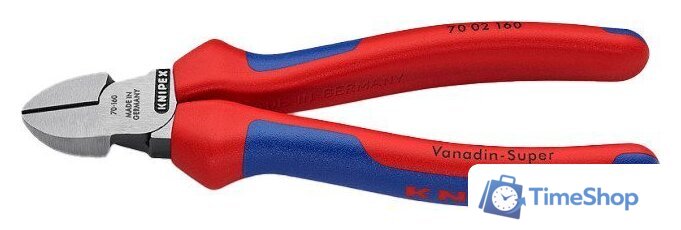 Кусачки боковые (бокорезы) Knipex 7002160SB - Изображение №1 — Интернет-магазин Time-Shop
