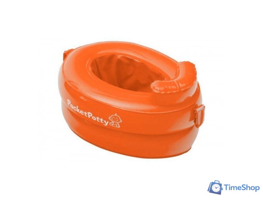 Дорожный горшок Roxy Kids PocketPotty PP-3102R (оранжевый) - Изображение №2 — Интернет-магазин Time-Shop