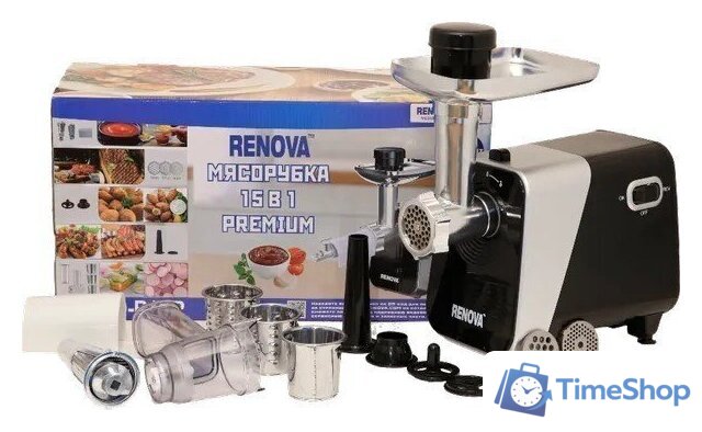 Мясорубка Renova MG260-R1BP - Изображение №1 — Интернет-магазин Time-Shop