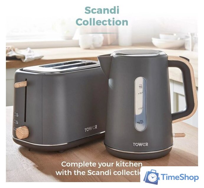 Тостер Tower Scandi T20027G - Изображение №4 — Интернет-магазин Time-Shop