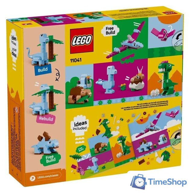 Конструктор LEGO Classic Креативные динозавры 11041 - Изображение №1 — Интернет-магазин Time-Shop