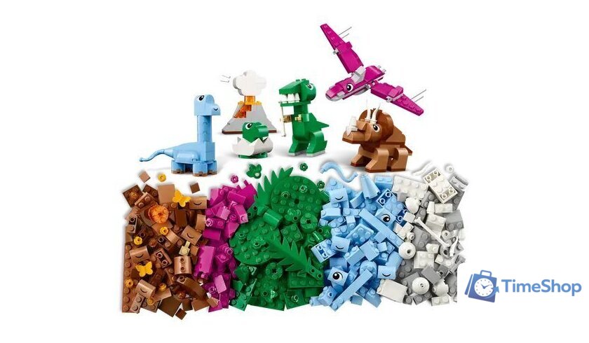 Конструктор LEGO Classic Креативные динозавры 11041 - Изображение №4 — Интернет-магазин Time-Shop