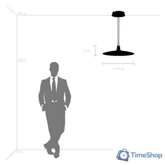 Подвесная люстра Lightstar Emisfero 737427 - Изображение №6 — Интернет-магазин Time-Shop