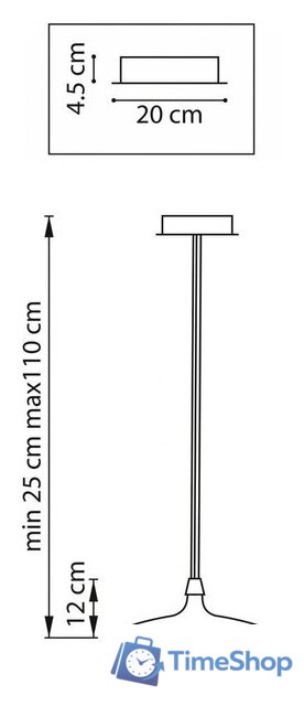 Подвесная люстра Lightstar Emisfero 737427 - Изображение №7 — Интернет-магазин Time-Shop