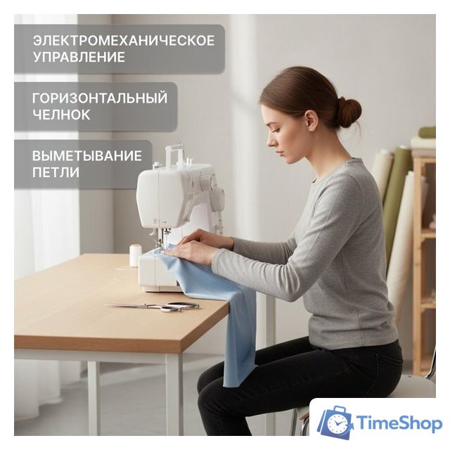 Электромеханическая швейная машина Sundays Home SH-2121 - Изображение №6 — Интернет-магазин Time-Shop
