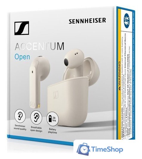 Наушники Sennheiser Accentum Open (бежевый) - Изображение №5 — Интернет-магазин Time-Shop