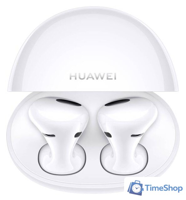 Наушники Huawei FreeBuds 5 (керамический белый, международная версия) - Изображение №5 — Интернет-магазин Time-Shop