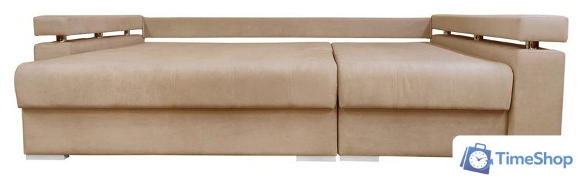 Угловой диван Bobrovmebel Мадрид правый (микровелюр симпл 42 бежевый) - Изображение №3 — Интернет-магазин Time-Shop