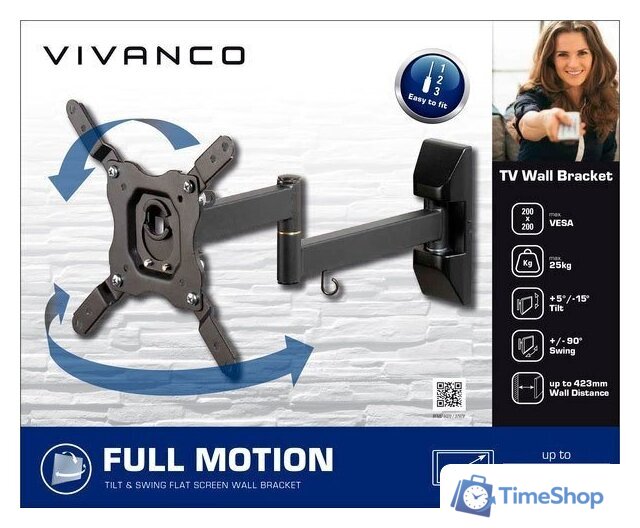 Кронштейн для телевизора Vivanco BFMO 6020 - Изображение №7 — Интернет-магазин Time-Shop