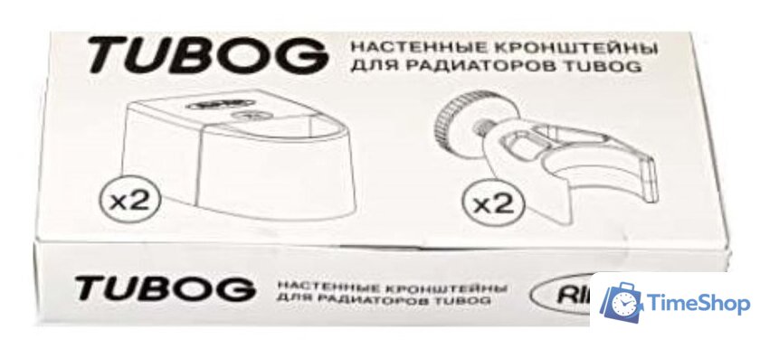 Стальной трубчатый радиатор Rifar Tubog 2180-09-D1 (нижнее подключение, антрацит) - Изображение №7 — Интернет-магазин Time-Shop