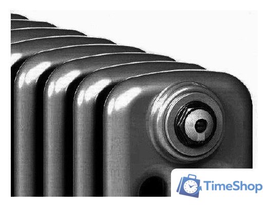 Стальной трубчатый радиатор Rifar Tubog 2180-09-D1 (нижнее подключение, антрацит) - Изображение №4 — Интернет-магазин Time-Shop