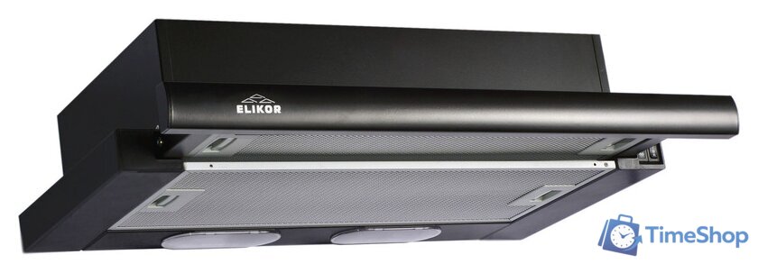 Кухонная вытяжка Elikor Интегра 60П-400-В2Л (черный) (841332) - Изображение №1 — Интернет-магазин Time-Shop