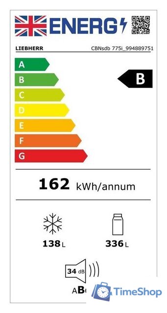Холодильник Liebherr CBNsdb 775i Prime BioFresh NoFrost - Изображение №11 — Интернет-магазин Time-Shop