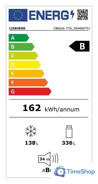 Холодильник Liebherr CBNsdb 775i Prime BioFresh NoFrost - Изображение №10 — Интернет-магазин Time-Shop