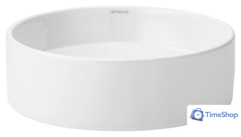 Умывальник Uptrend Kaya TR4361 (глянцевый белый) - Изображение №2 — Интернет-магазин Time-Shop