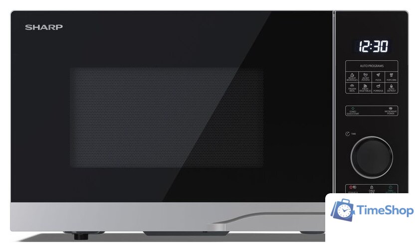 Микроволновая печь Sharp YC-PS234AE-S - Изображение №1 — Интернет-магазин Time-Shop