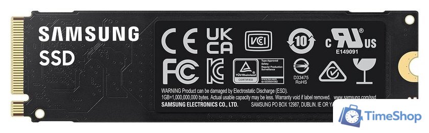SSD Samsung 990 Evo 1TB MZ-V9E1T0BW - Изображение №2 — Интернет-магазин Time-Shop
