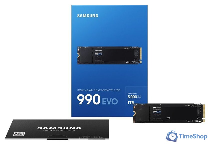 SSD Samsung 990 Evo 1TB MZ-V9E1T0BW - Изображение №8 — Интернет-магазин Time-Shop