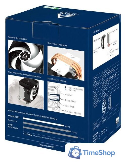 Кулер для процессора Arctic Freezer A13 X ACFRE00083A - Изображение №8 — Интернет-магазин Time-Shop