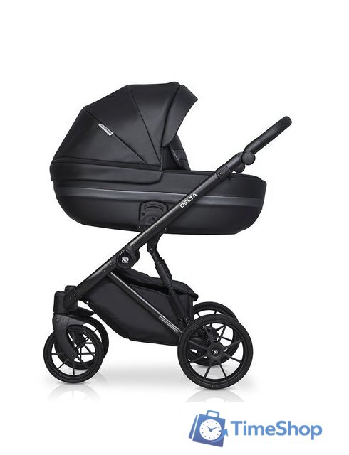 Универсальная коляска Riko Basic Delta Ecco (3 в 1, 15/black) - Изображение №4 — Интернет-магазин Time-Shop