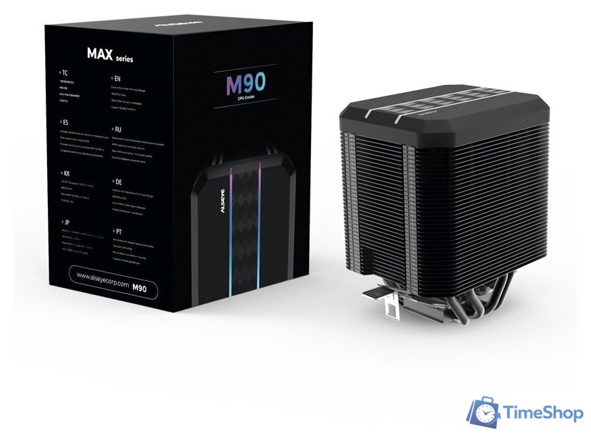 Кулер для процессора ALSEYE M90 (черный) - Изображение №9 — Интернет-магазин Time-Shop