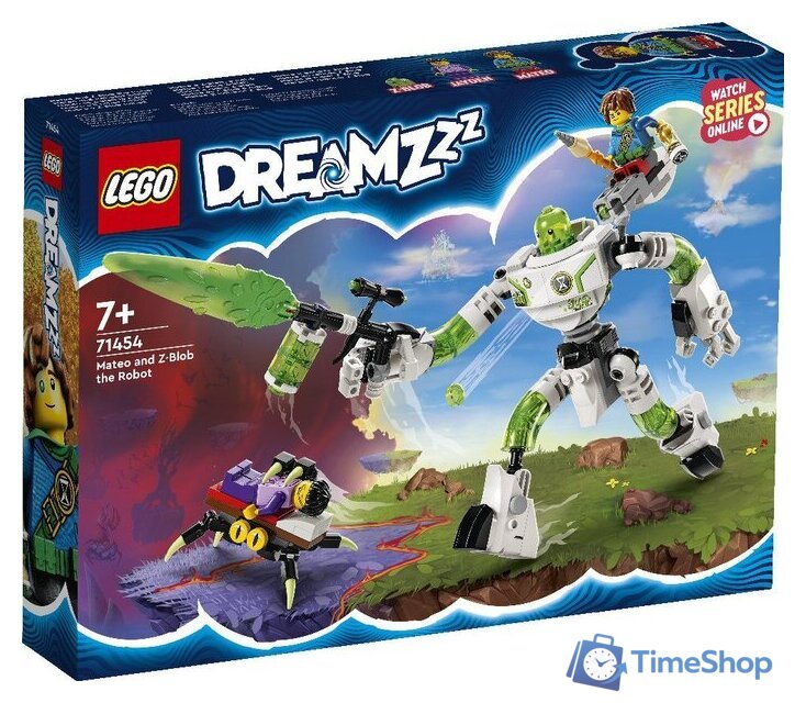 Конструктор LEGO DREAMZzz 71454 Матео и робот Z-Blob - Изображение №1 — Интернет-магазин Time-Shop