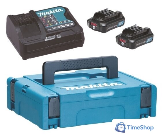 Аккумулятор с зарядным устройством Makita BL1021B + DC10SB (12В/2 Ah + 12В) - Изображение №1 — Интернет-магазин Time-Shop