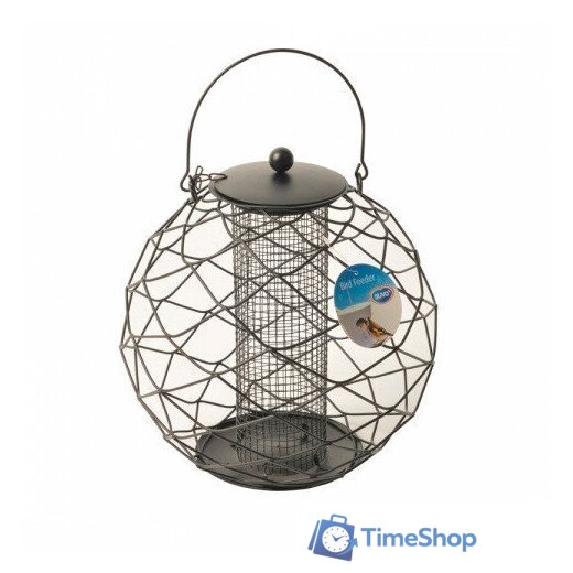 Кормушка для птиц Duvo Plus Для орехов и сухофруктов 435026/DV (черный) - Изображение №1 — Интернет-магазин Time-Shop