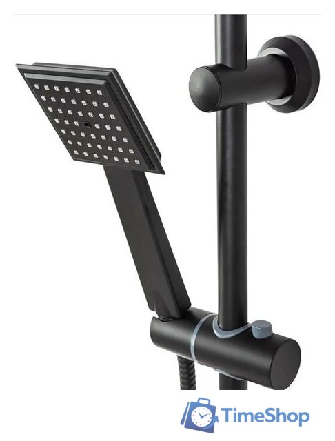 Душевая система  Rea Bravo REA-P0636 (черный) - Изображение №5 — Интернет-магазин Time-Shop