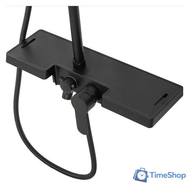 Душевая система  Rea Bravo REA-P0636 (черный) - Изображение №7 — Интернет-магазин Time-Shop