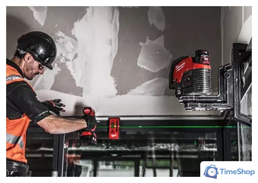 Лазерный нивелир Milwaukee M12 CLLP-0C 4933478101 - Изображение №10 — Интернет-магазин Time-Shop