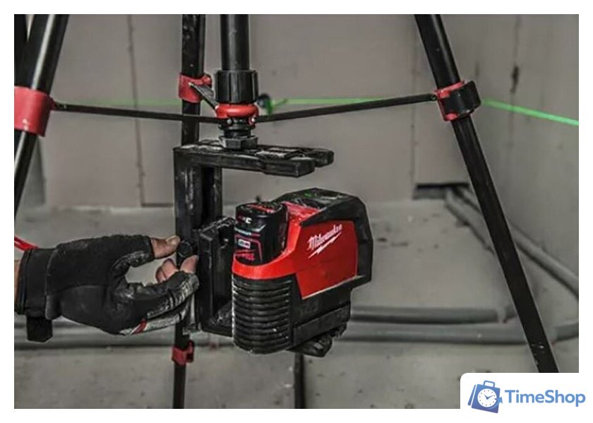 Лазерный нивелир Milwaukee M12 CLLP-0C 4933478101 - Изображение №3 — Интернет-магазин Time-Shop
