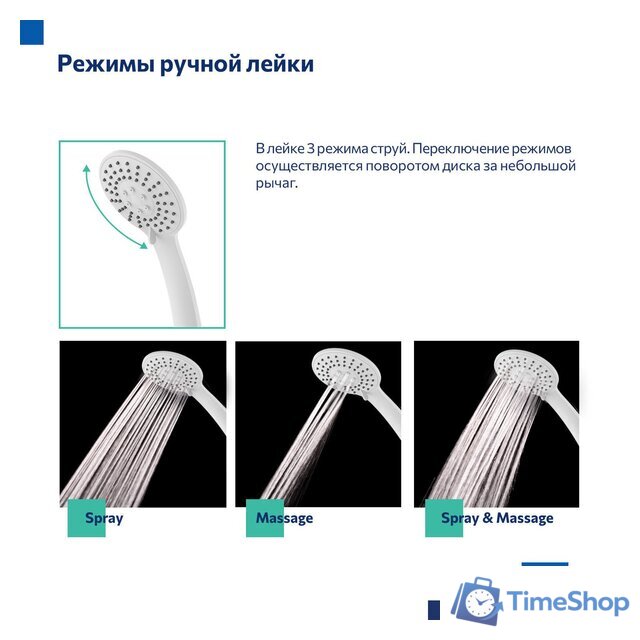 Смеситель Milardo Rora RORWT00M02 - Изображение №6 — Интернет-магазин Time-Shop